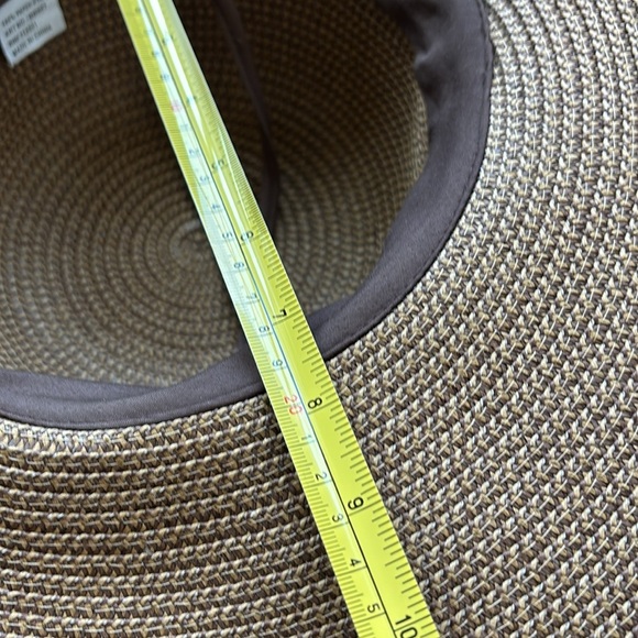 Milani UPF 50+ Sun protection floppy hat, natural,drawstring adjustable headband - Picture 9 of 11